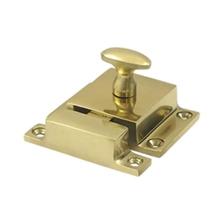 Dendesigns Cabinet Lock - Bright Brass - 1.6 x 2.3 in. DE3847619
